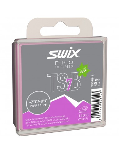Swix TS7 Black, -2°C/-8°C, 40g