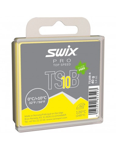 Swix TS10 Black, 0°C/+10°C, 40g