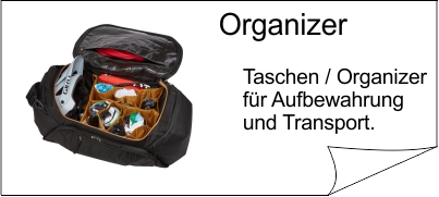 Fahrradtaschen und Organizer
